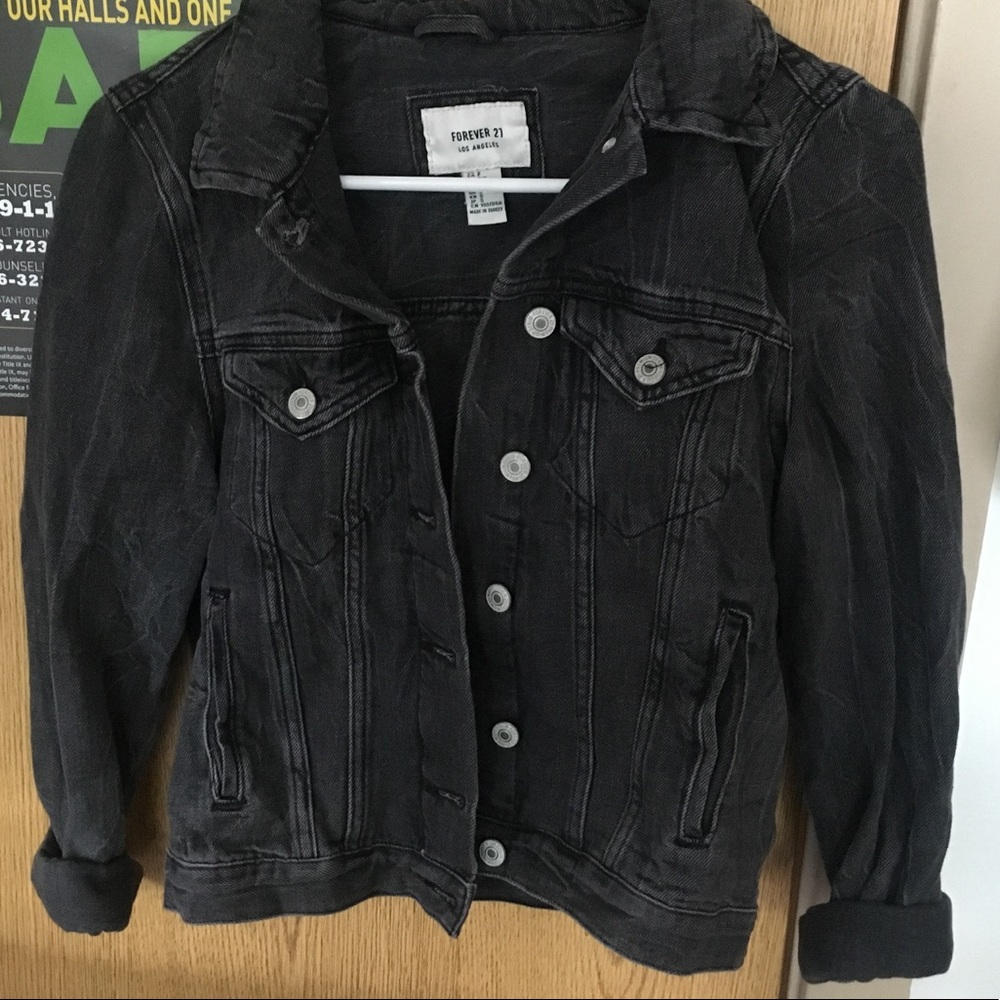 Black Denim Jacket